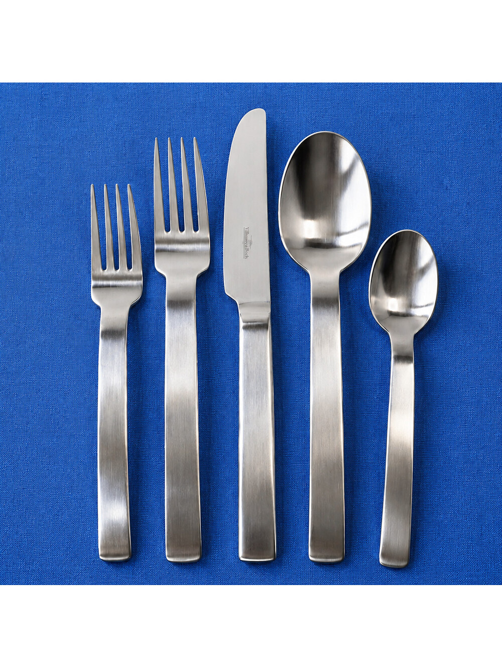 Villeroy & Boch ONE 18/10 Stainless Satin 5 Piece Flatware Place Setting New